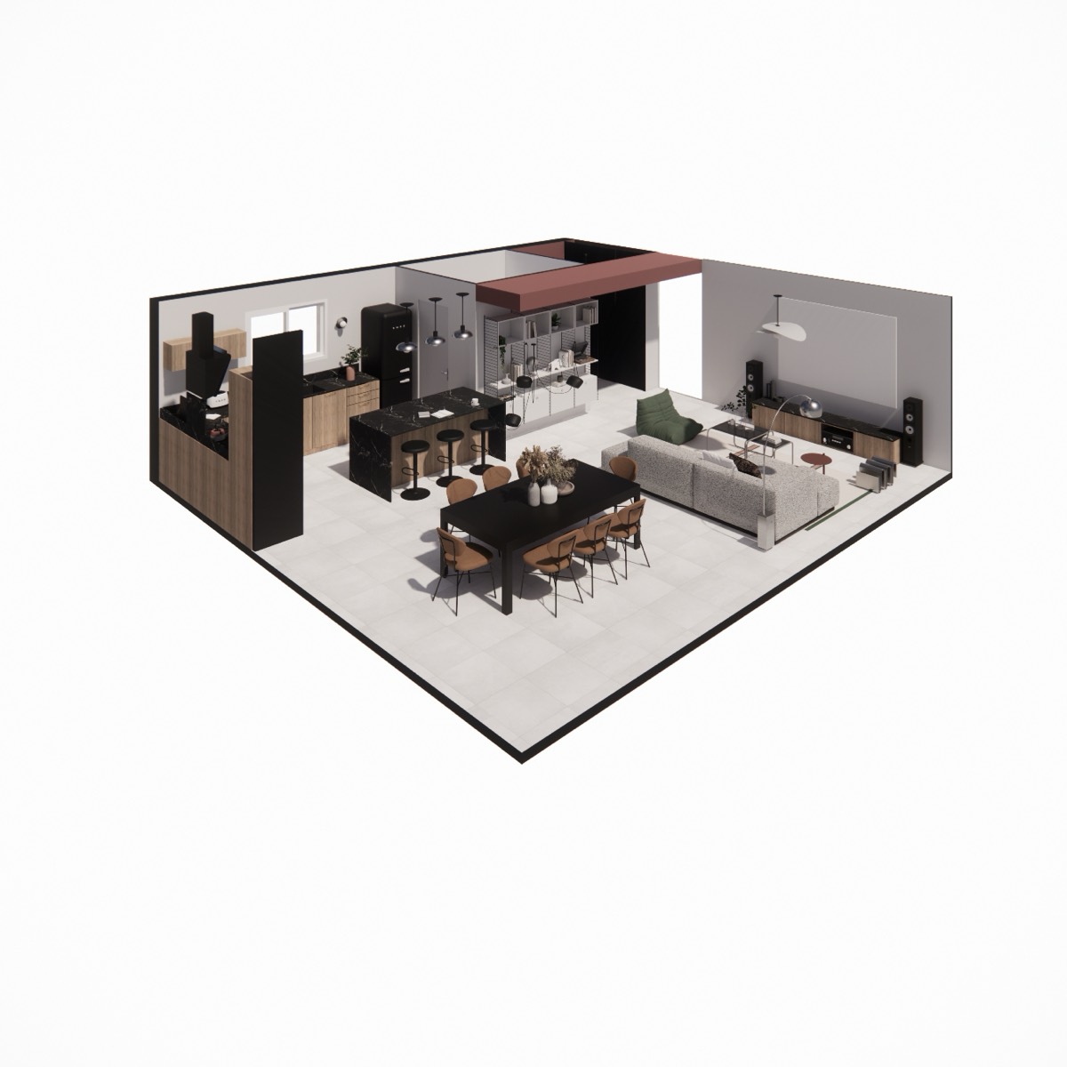 Salignac, plan 5